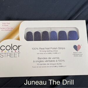 Color Street Juneau The Drill Glitter Nail Strips